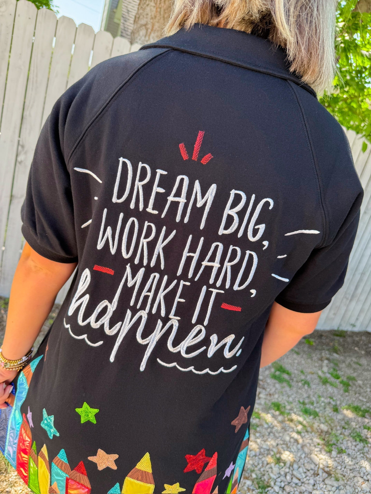 Pencil Mini Dress - Black