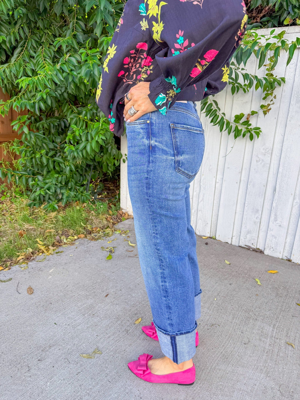 Sienna High Rise Straight Leg Jeans - Love