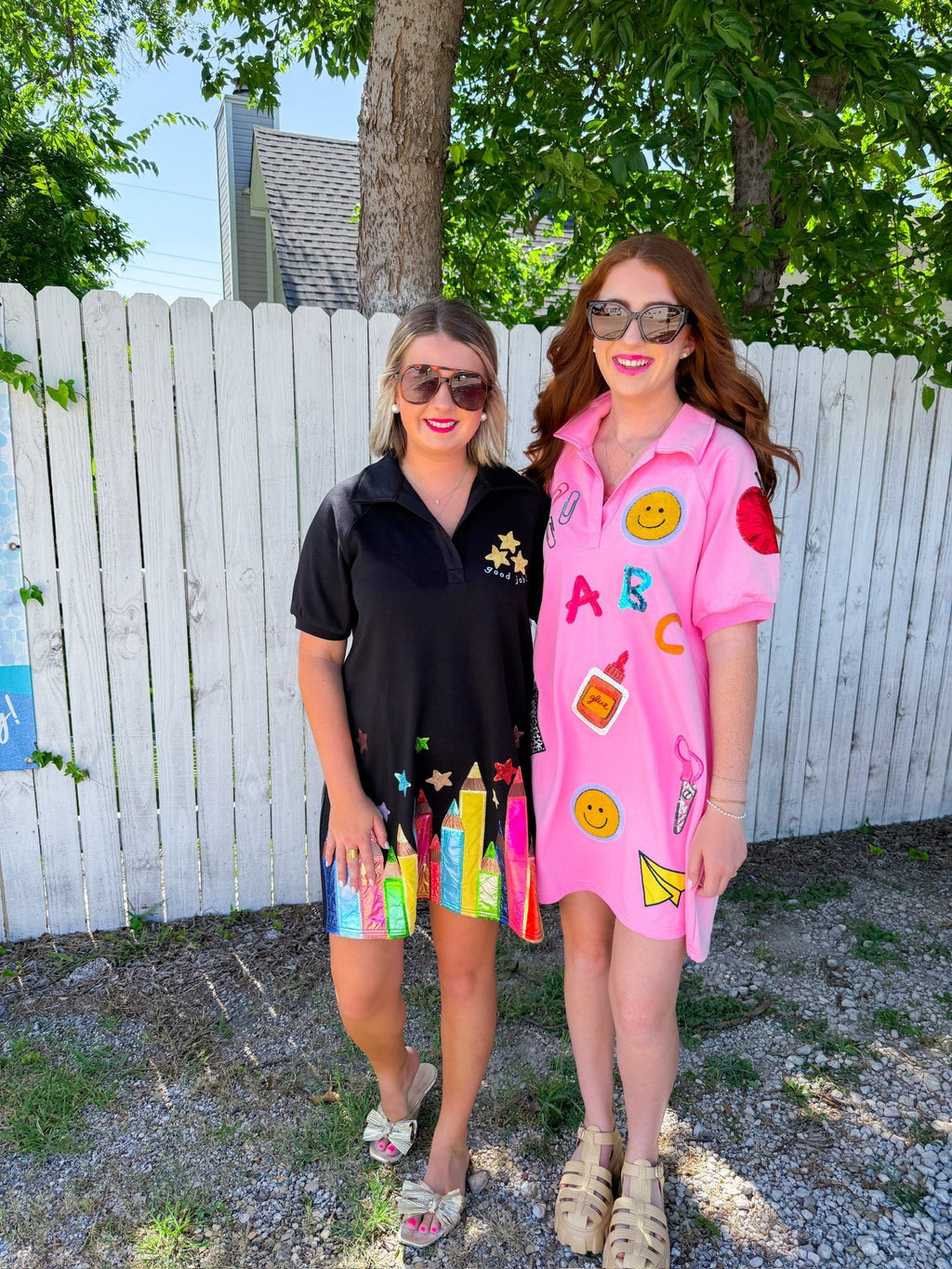 Pencil Mini Dress - Black