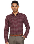 Men's Slim Fit Formal Shirt Checked