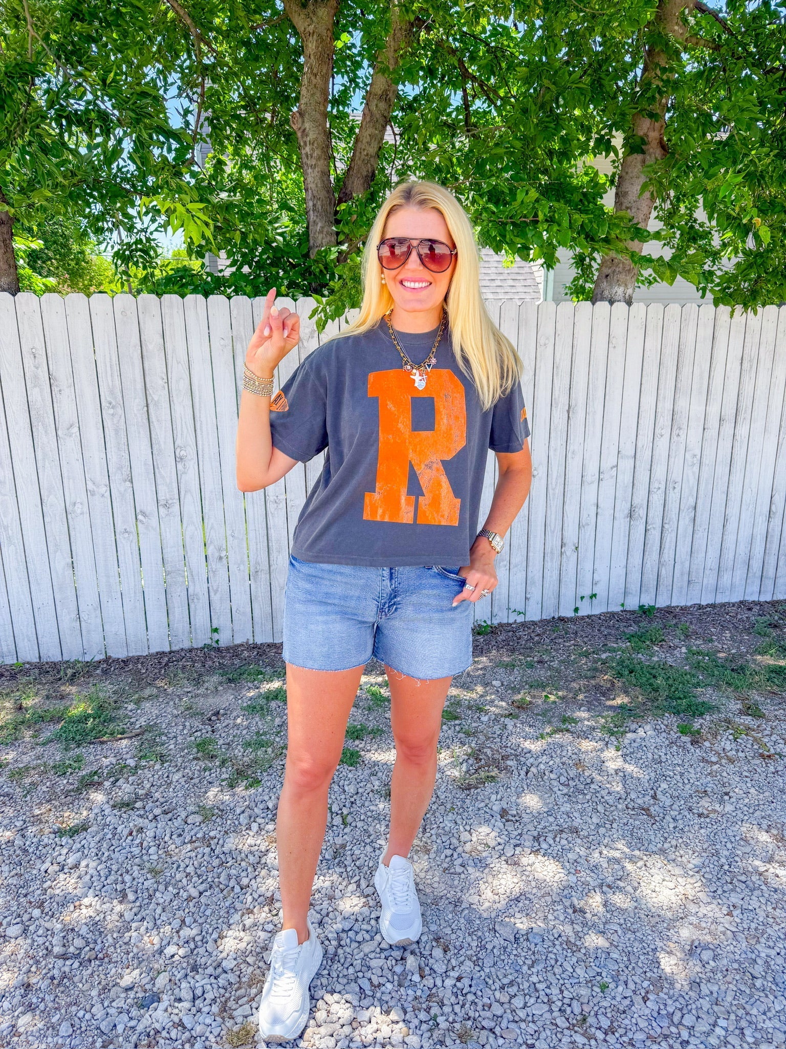 Rockwall Yellowjackets Tee - Charcoal