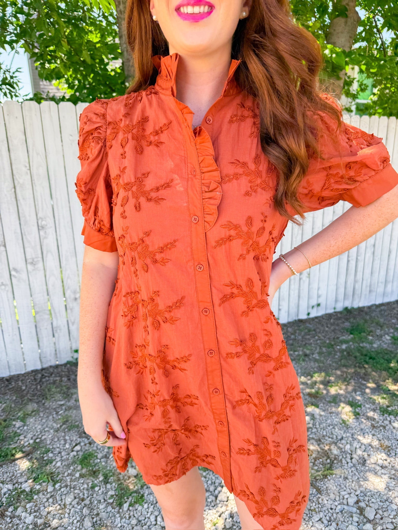 All The Feels Mini Dress - Caramel