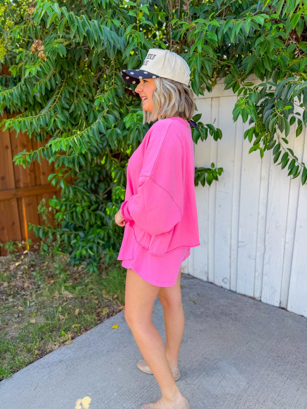 Cheerful Vibes Top - Pink