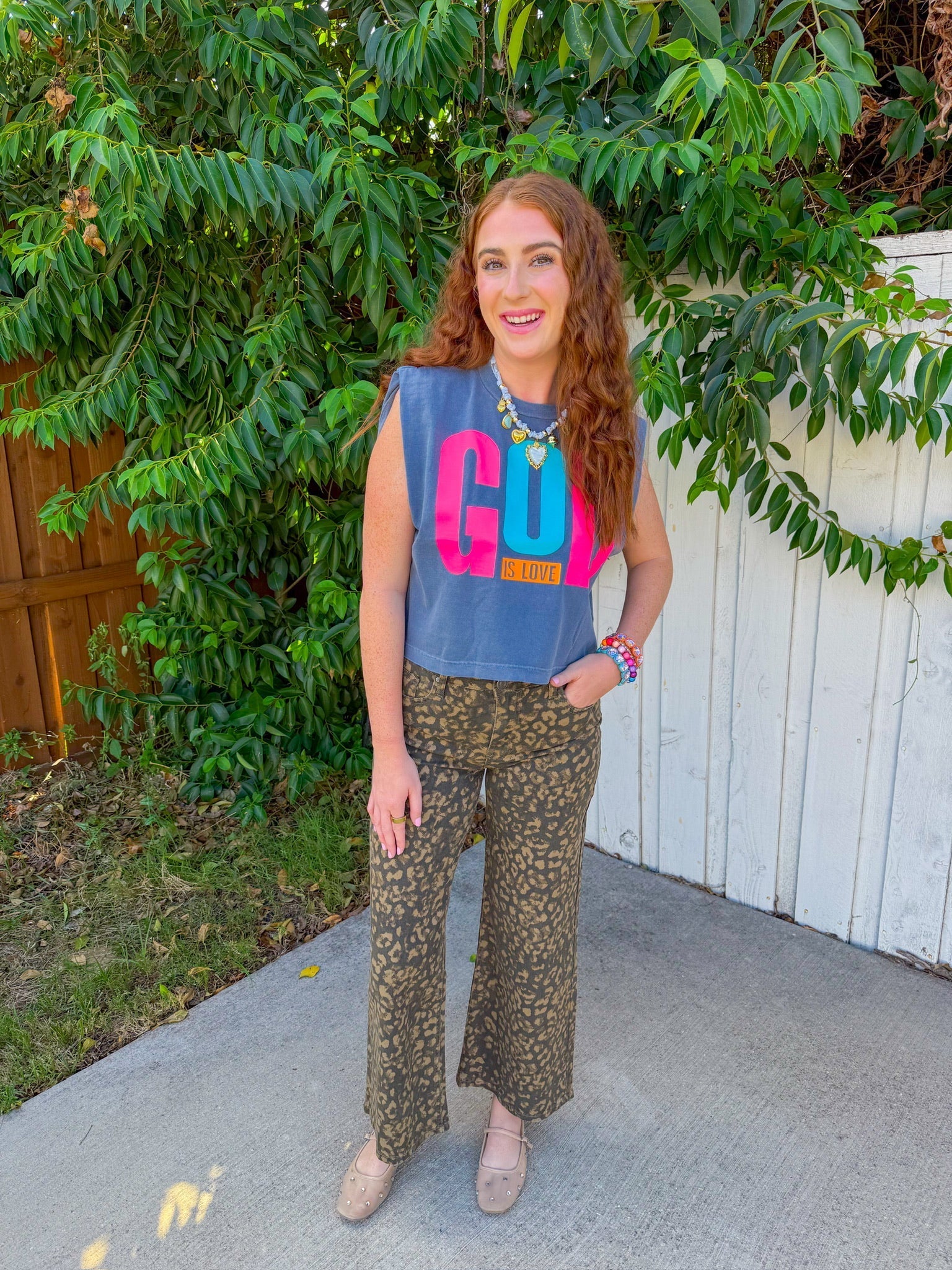 Meg High Rise Wide Leg Jeans - Wood