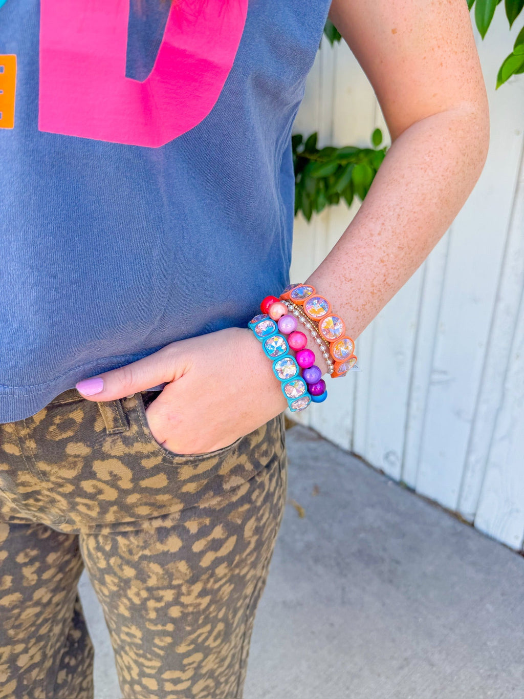 God Is Love Tank - Navy