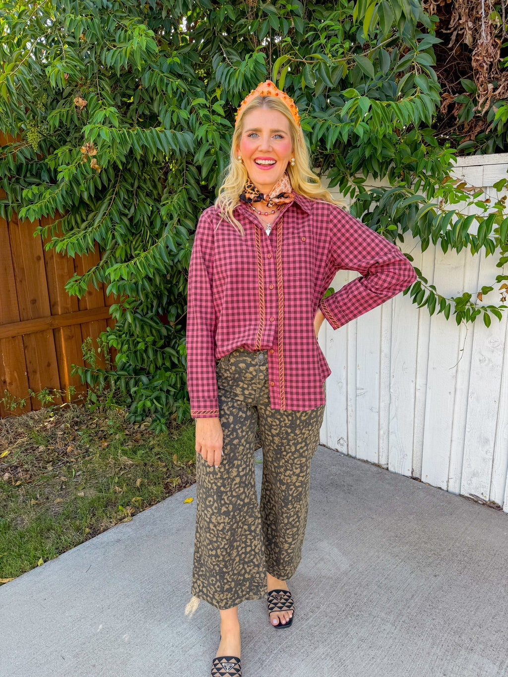 Howdy Cowboy Top - Pink