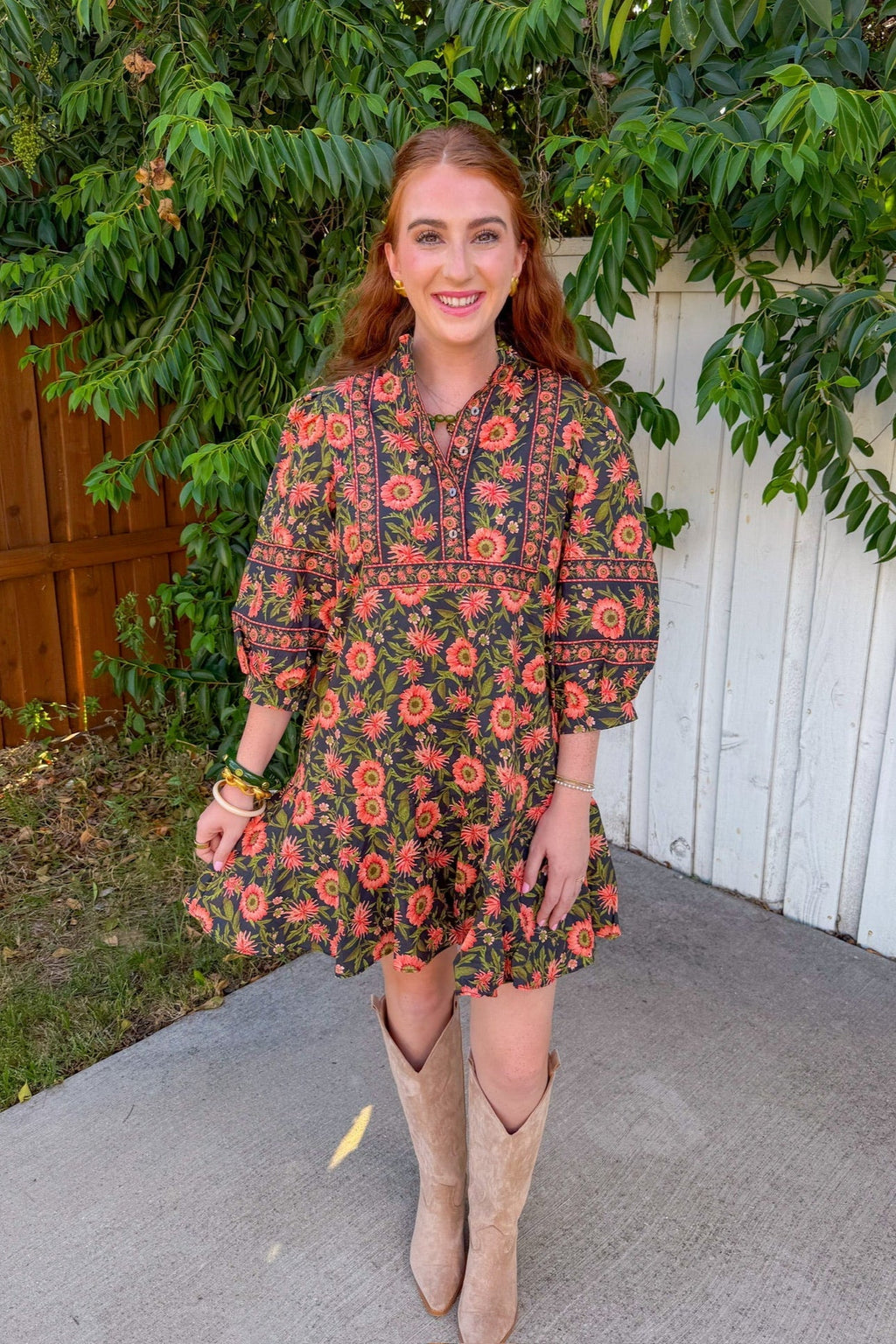 Fall Of The Days Mini Dress - Multi