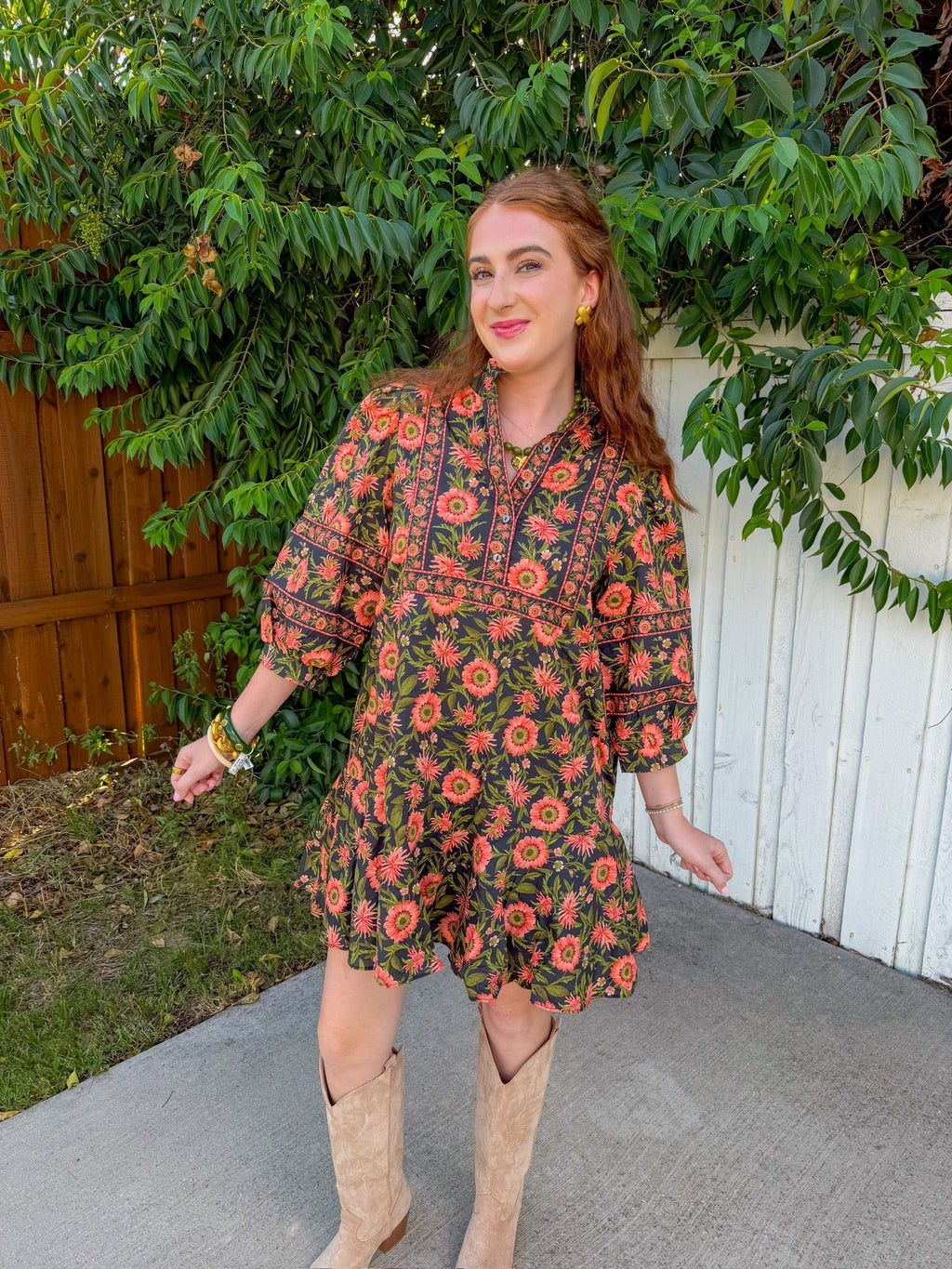 Fall Of The Days Mini Dress - Multi