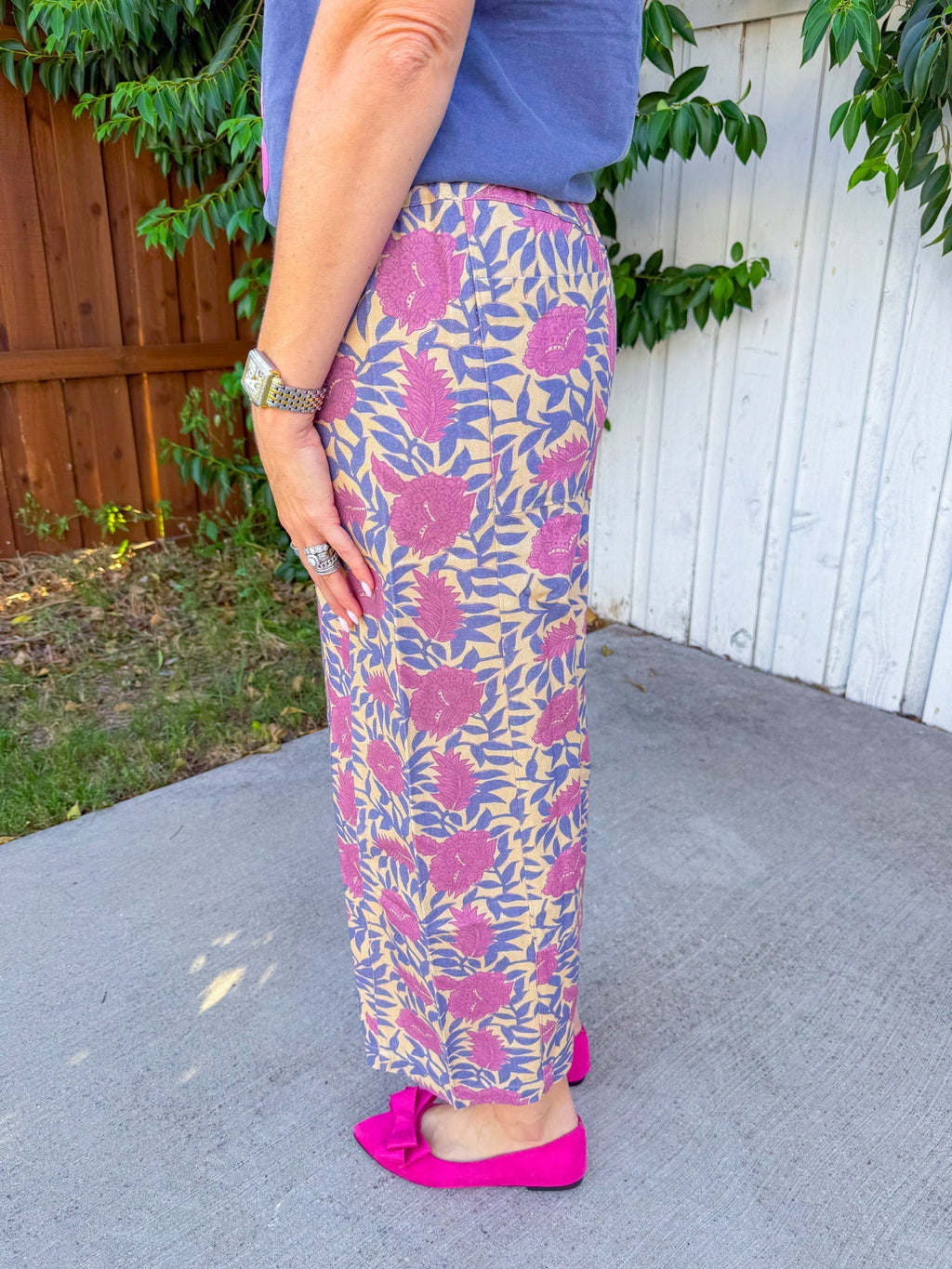 In The Sun Pants - Plum