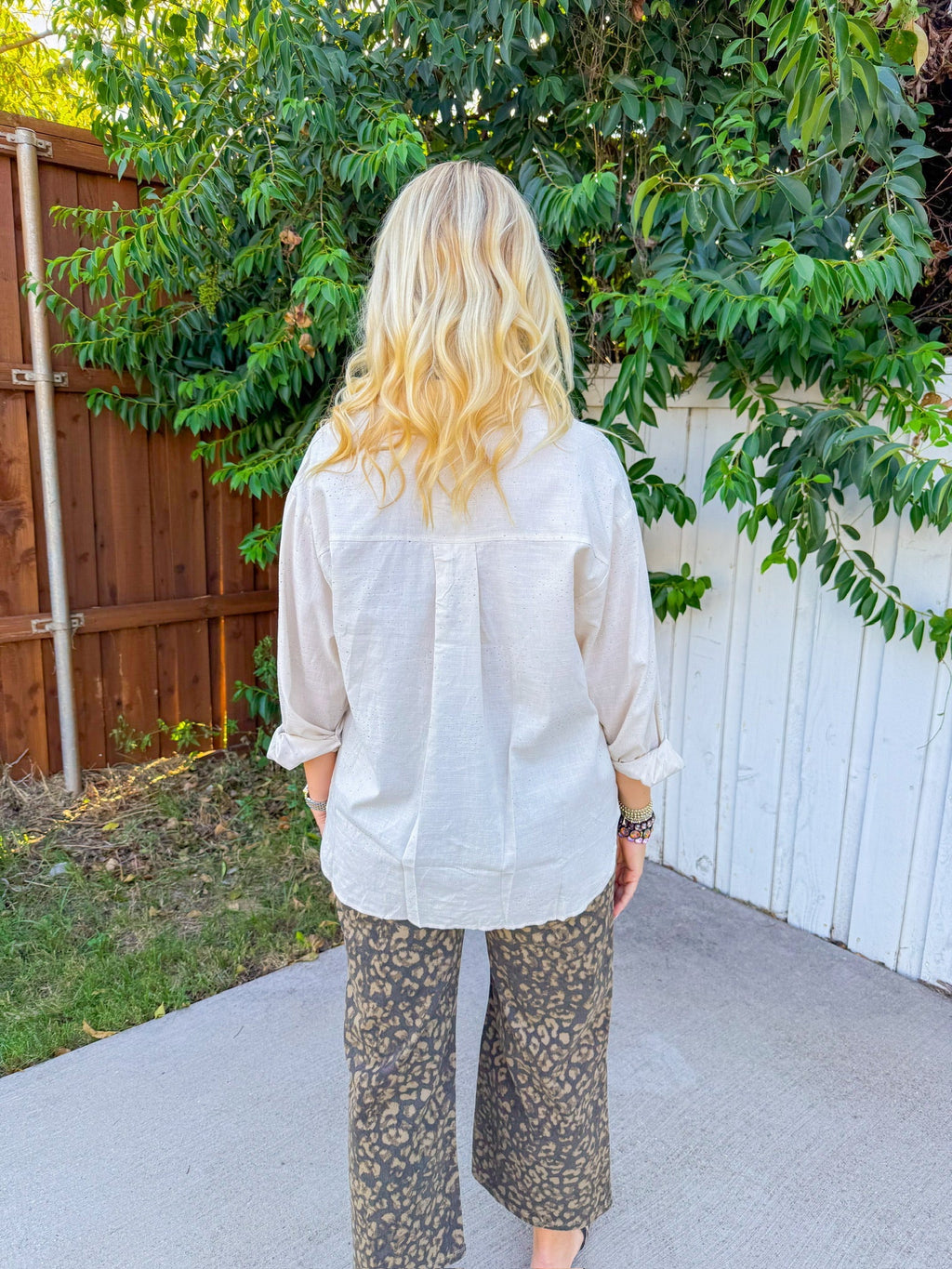 Shine Bright Top - Cream