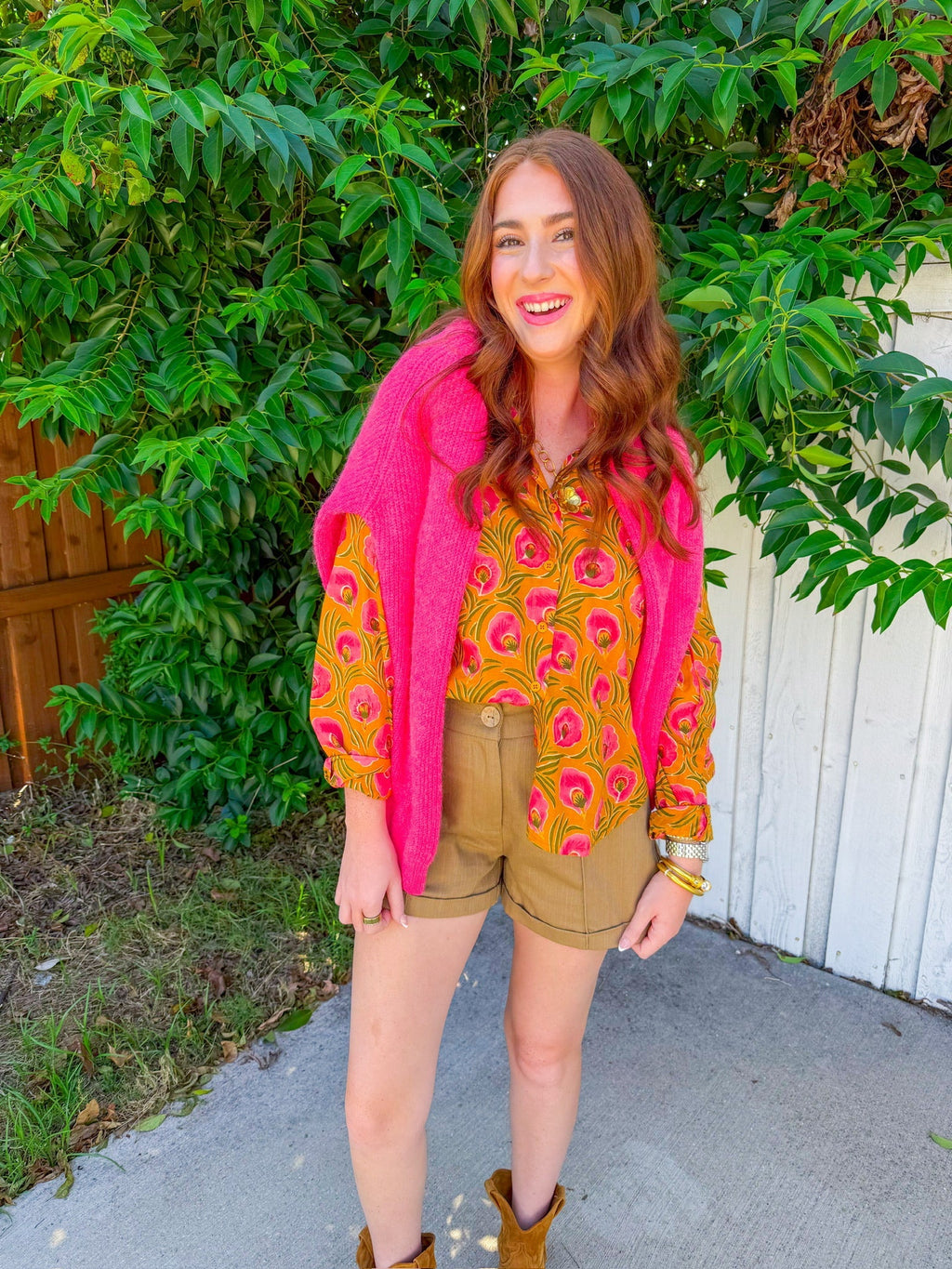 Sweet Darling Cardigan - Coral