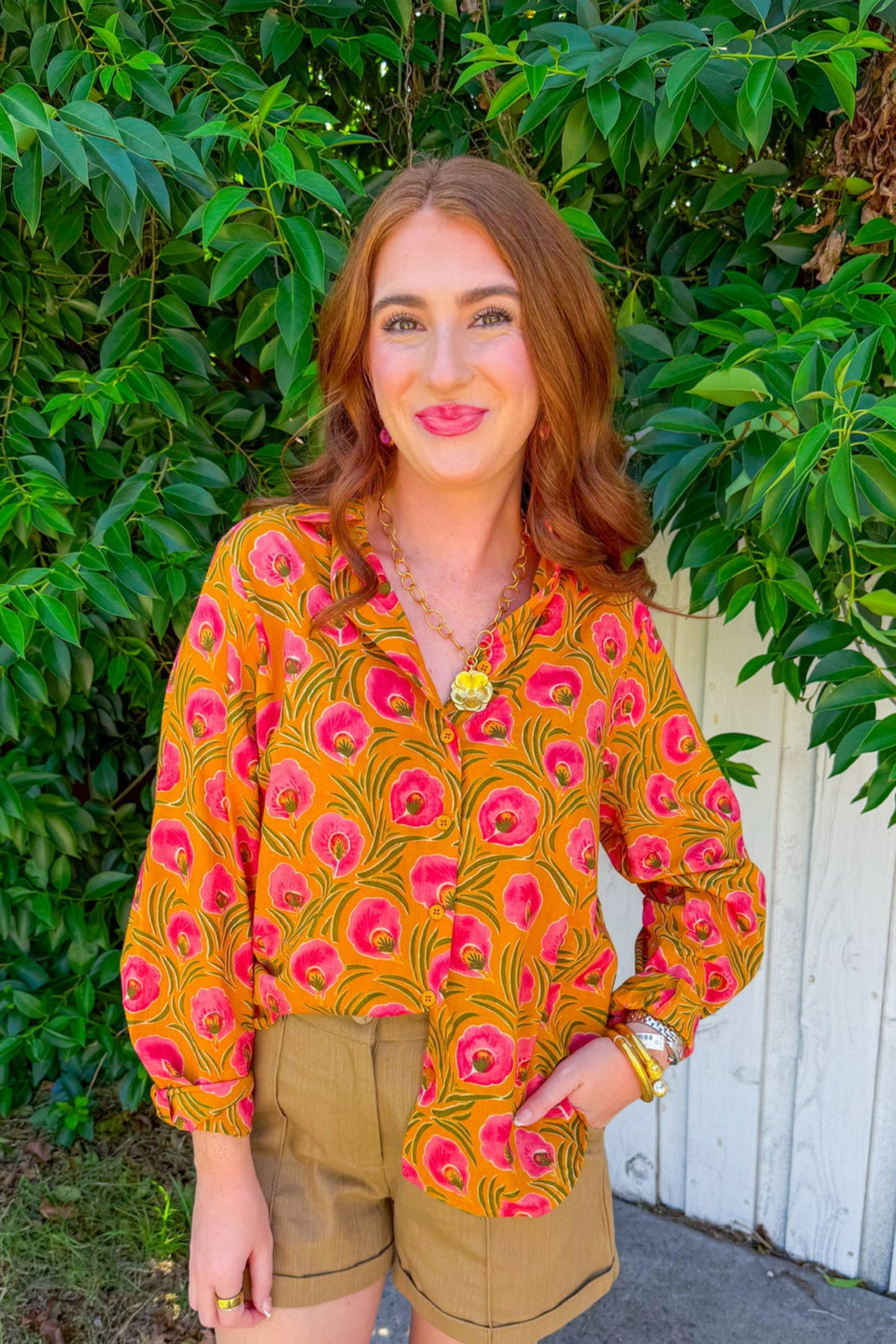 Sunshine Vibes Top - Mustard