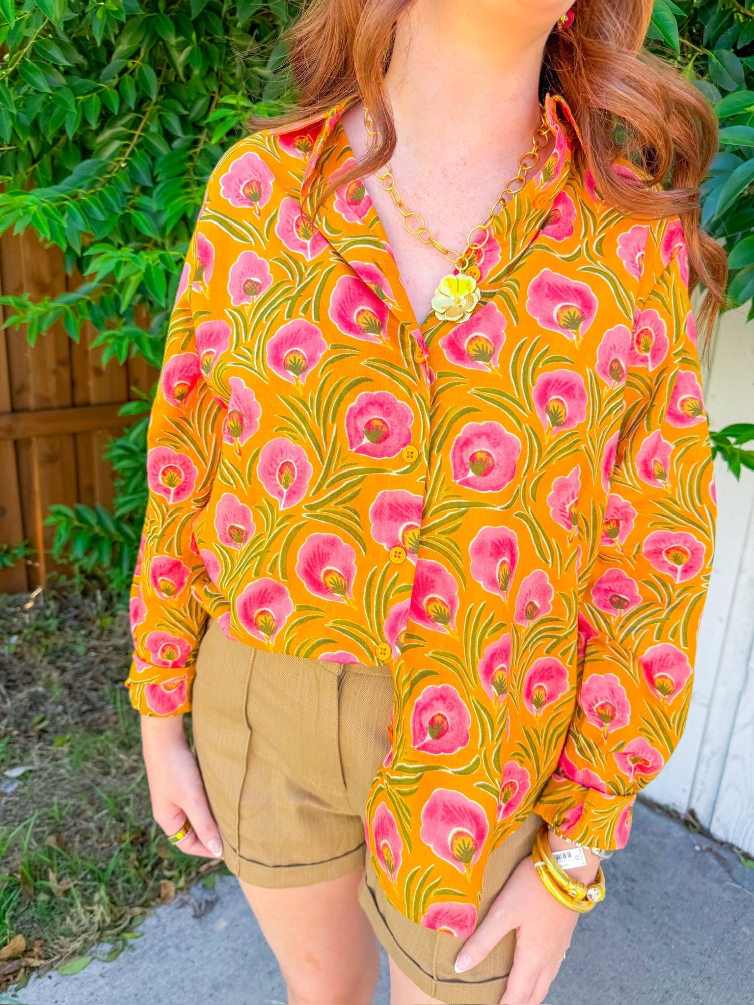 Sunshine Vibes Top - Mustard