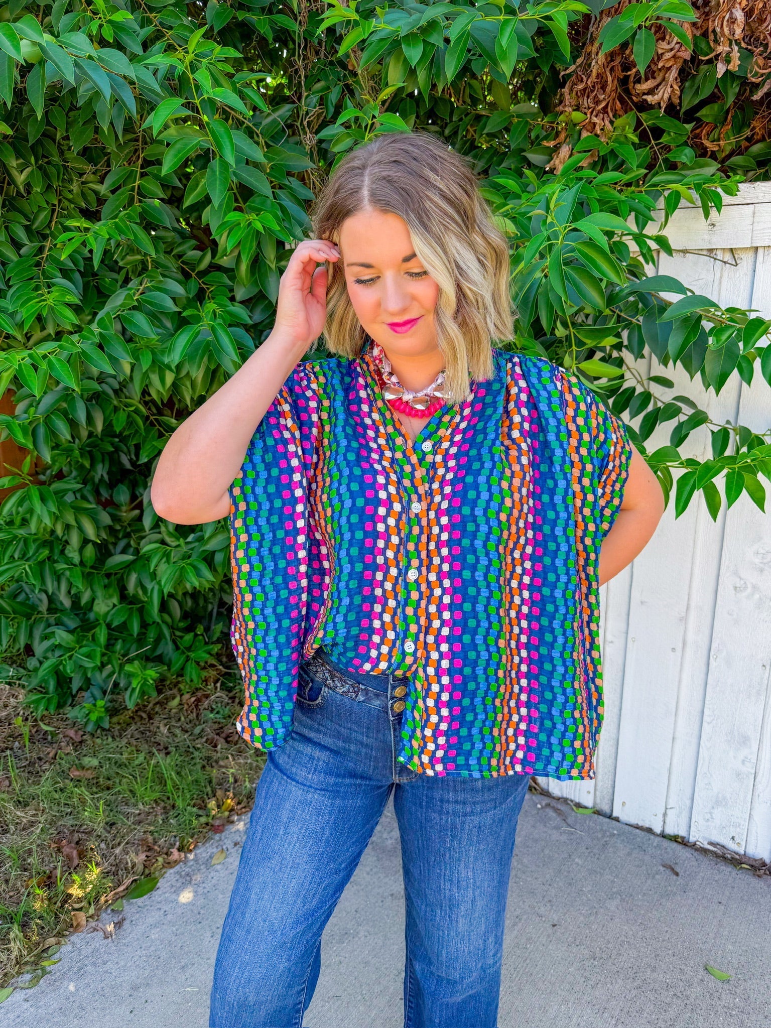 Shimmy Shimmy Top - Multi