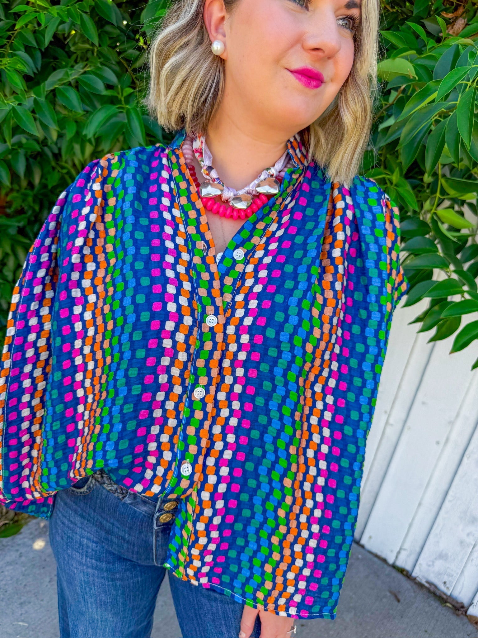 Shimmy Shimmy Top - Multi