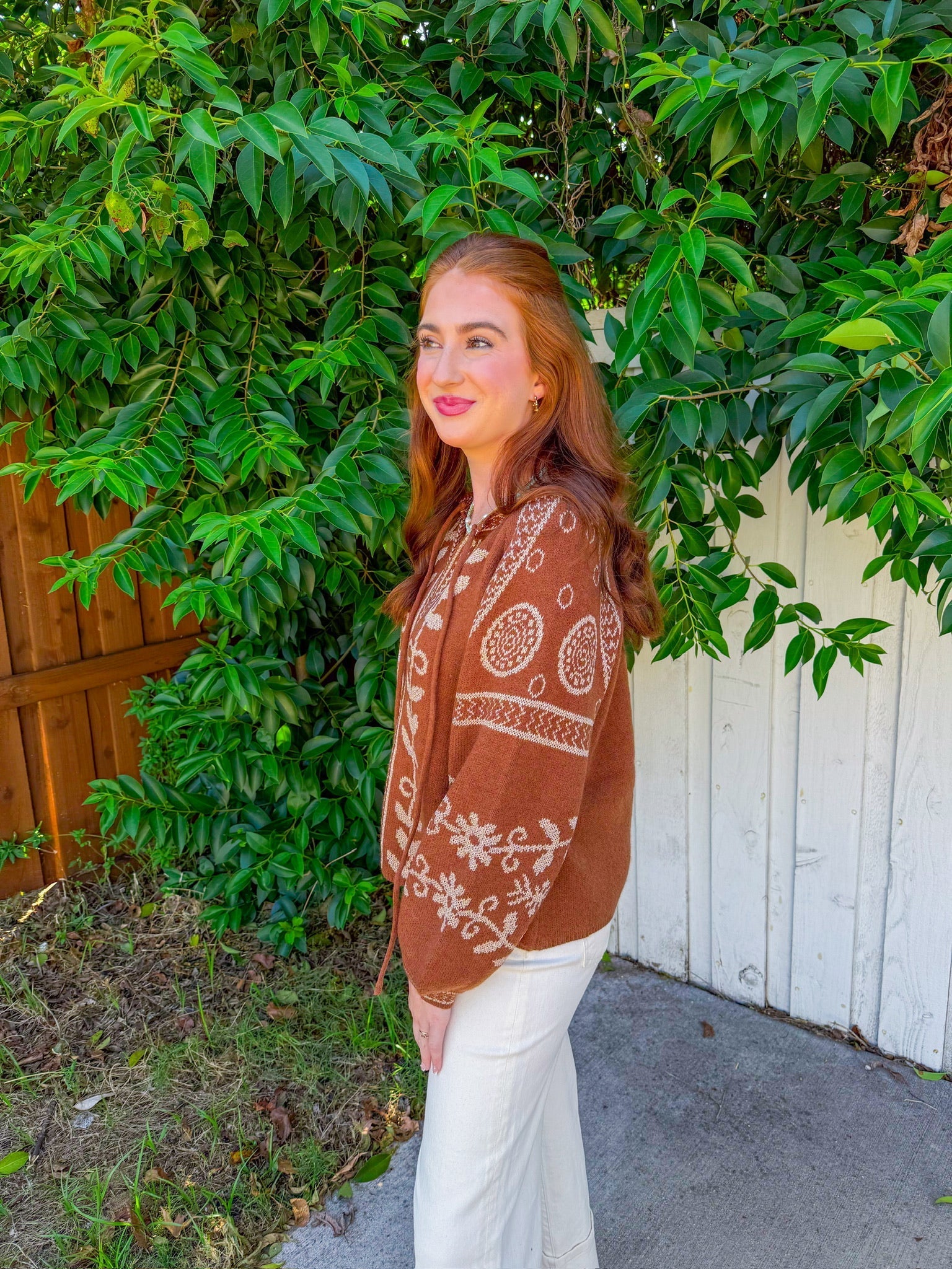 In The Mountains Sweater - Brown