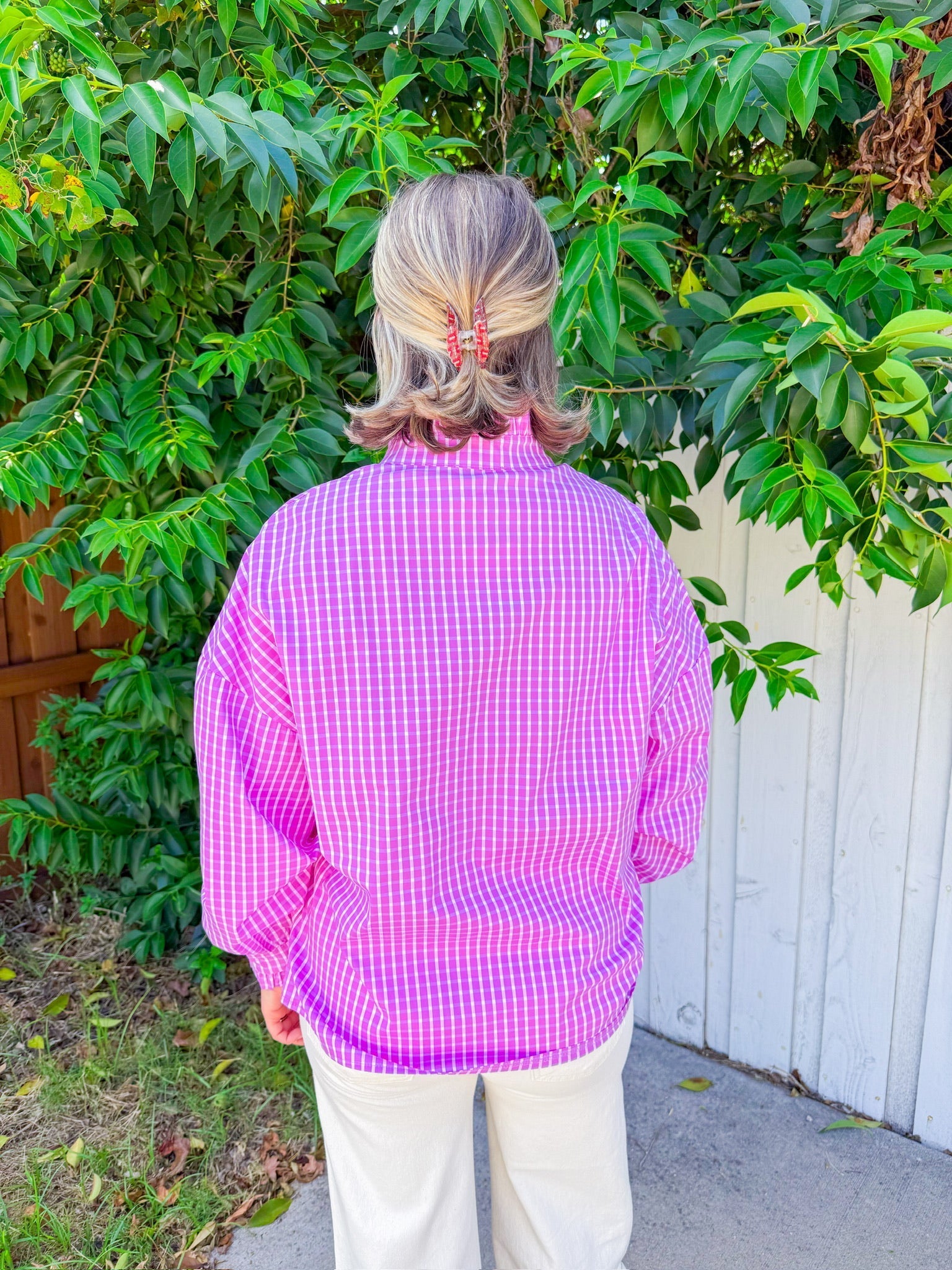 Crisp Air Night Top - Purple