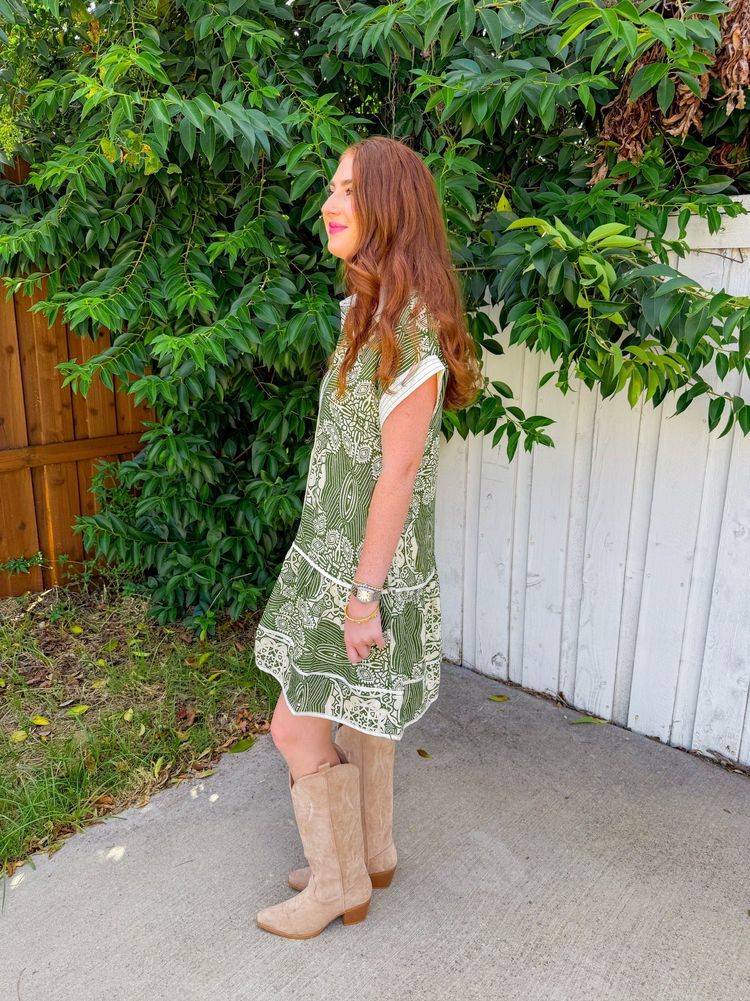 Wishing For You Mini Dress - Olive