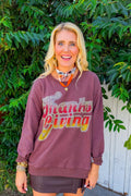 Thanksgiving Sweatshirt - Brown