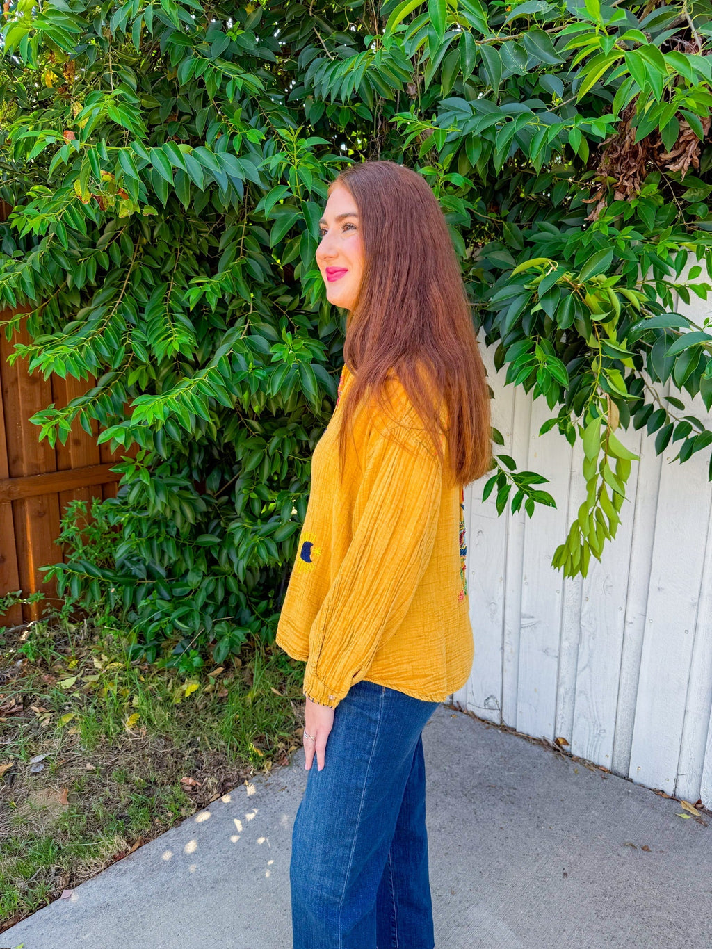 Main Character Top - Mustard