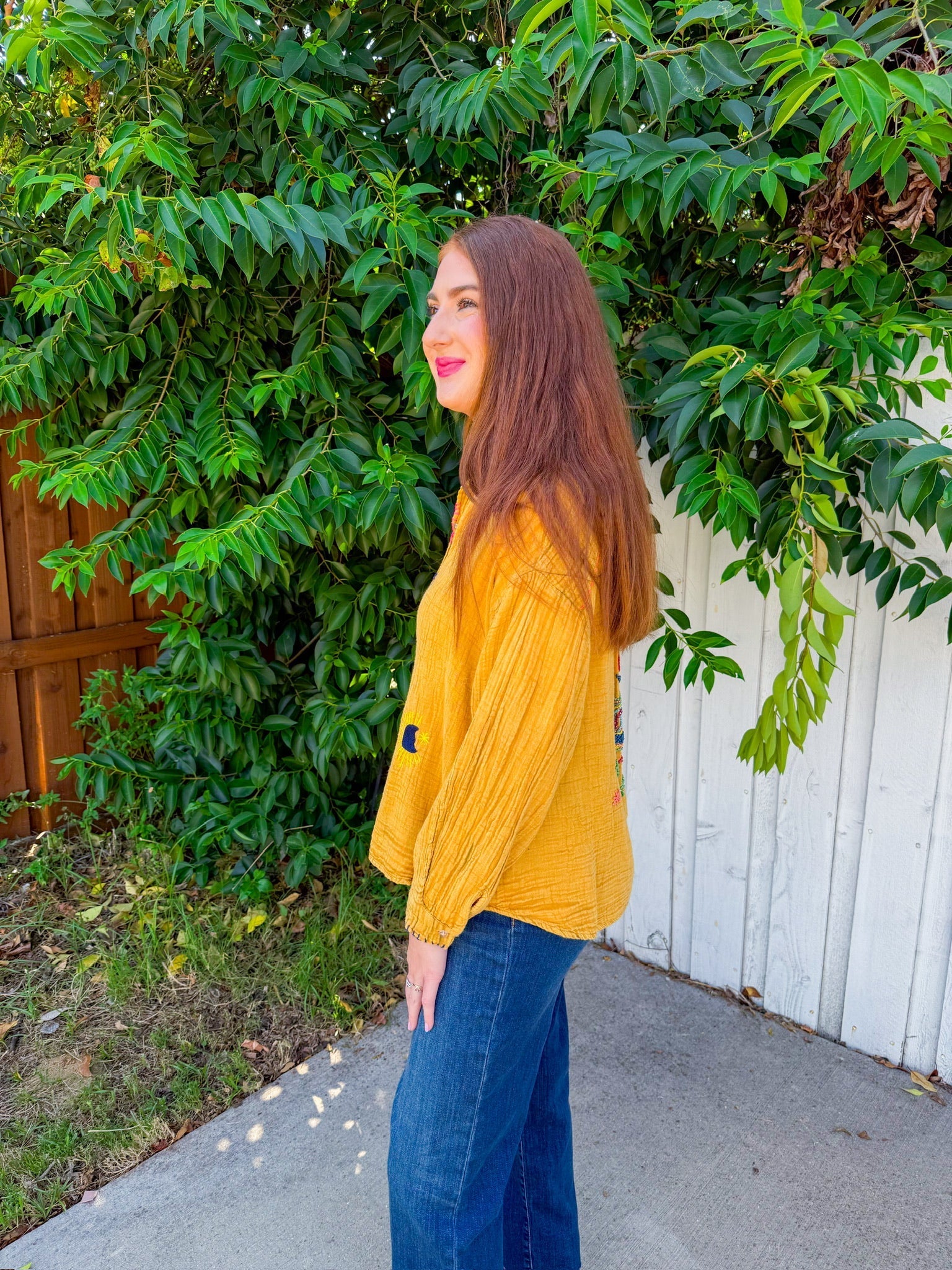 Main Character Top - Mustard