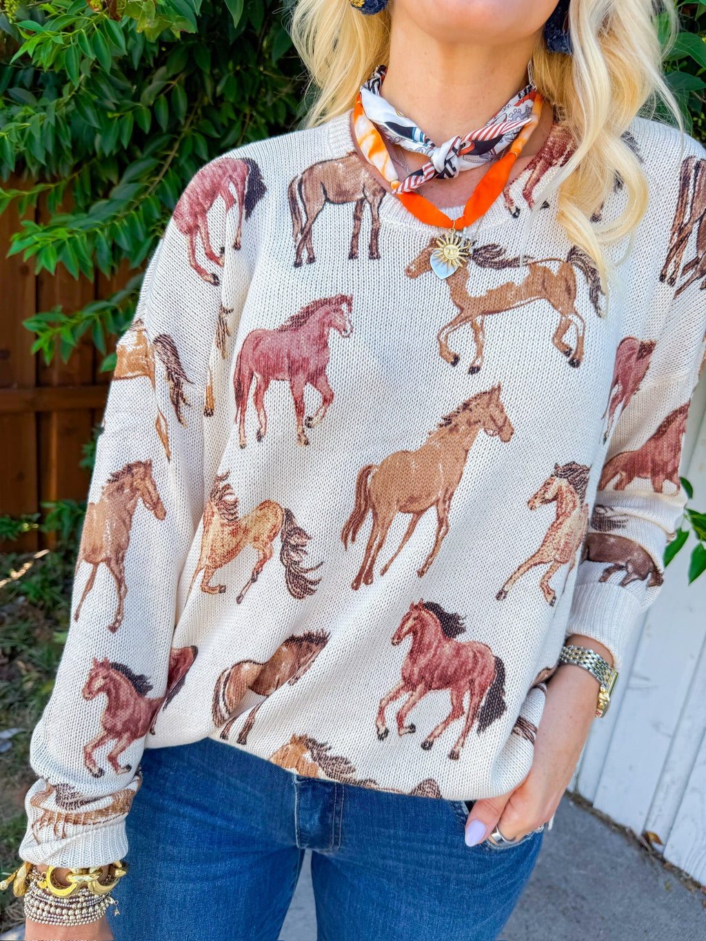 Bonfire Sweater - Wild Horses Knit
