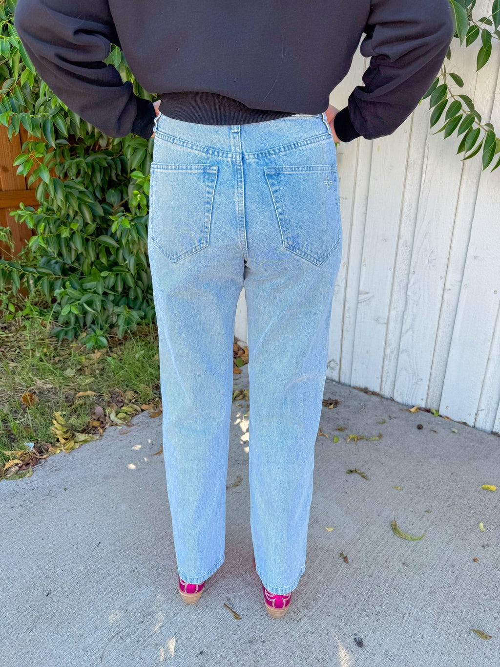 Icon Jeans - Indigo w/ Rhinestone Trim