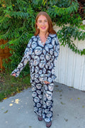 Overslept PJ Set - Disco Ball Silky