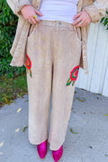 Girls Night Pants - Tan