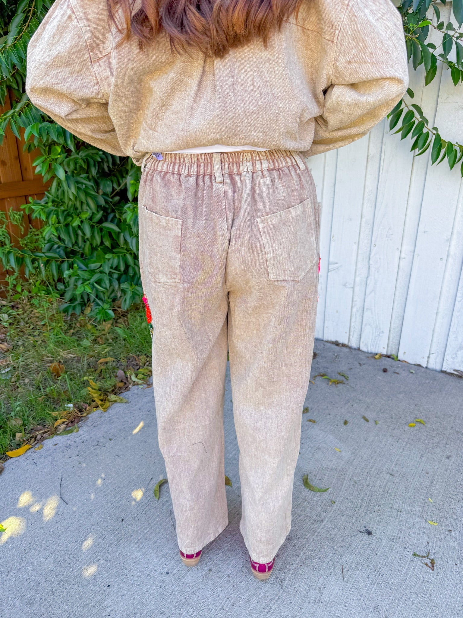 Girls Night Pants - Tan