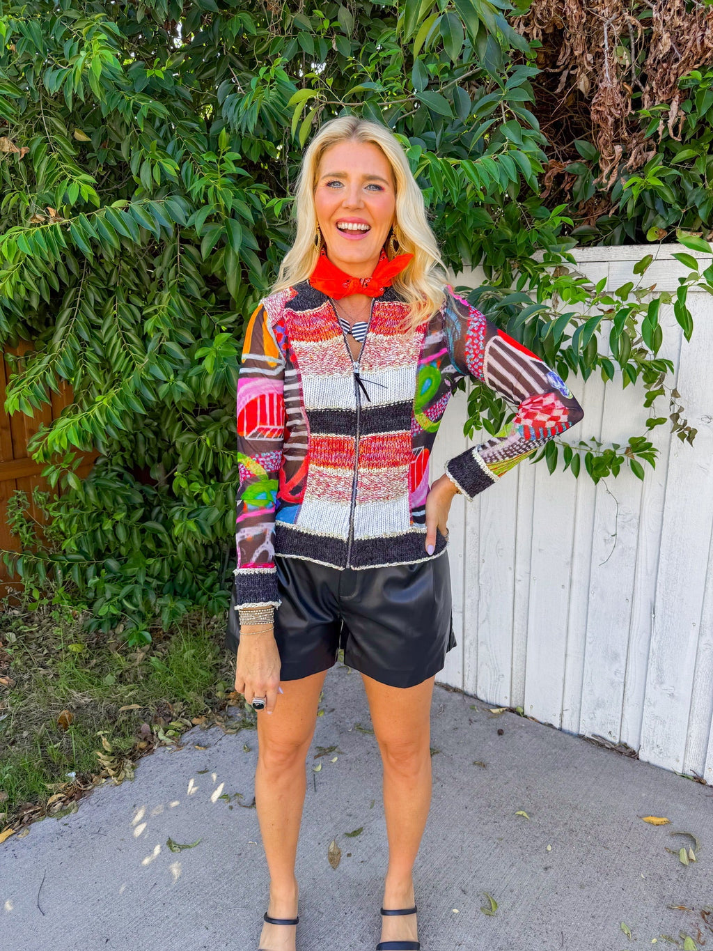 Color Blocking Jacket - Multi