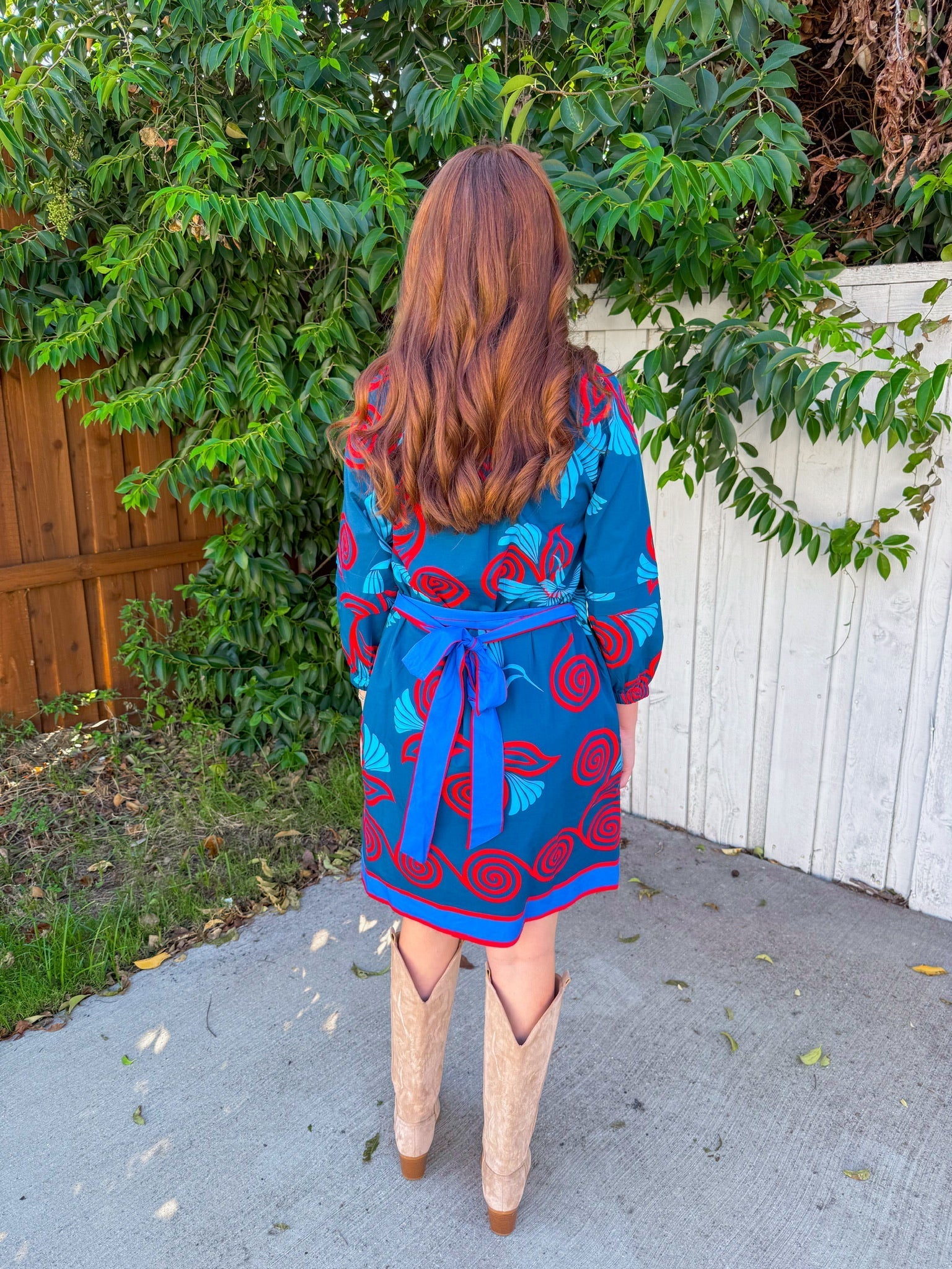 Gia Mini Dress - Indigo