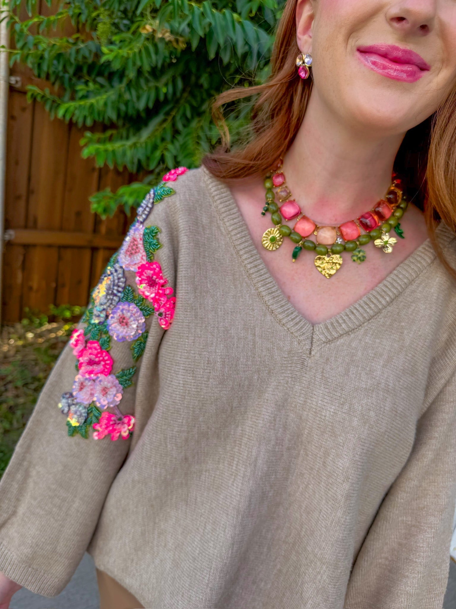 Dear Darling Sweater - Taupe